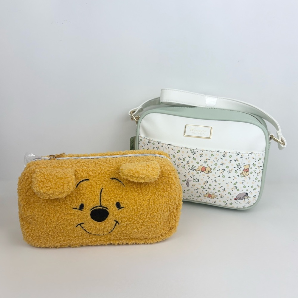 Disney Primark Winnie The Pooh Crossbody Bag Set New With Tags